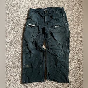 Distressed Baggy Carhartt Double Knee Work Pants